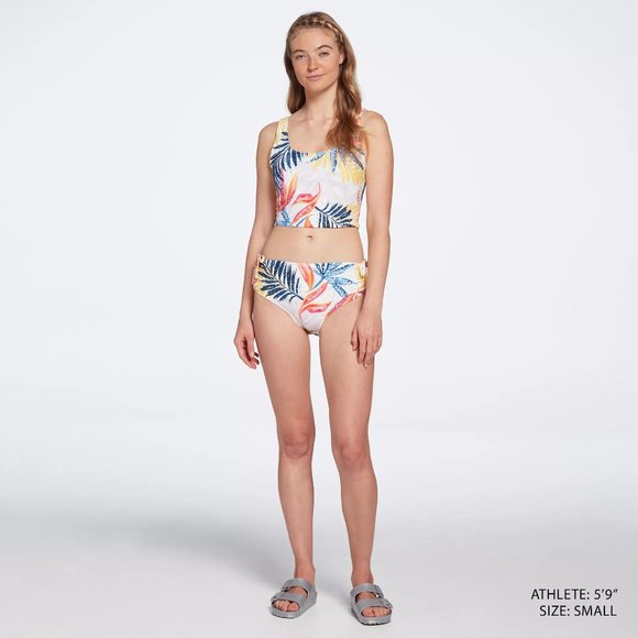 NWT CALIA Women's Ruched Swim Bottoms - Picture 2 of 4